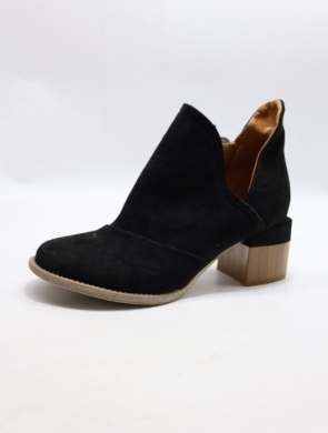 Botki damskie na obcasie (36-41) A6100 BLACK