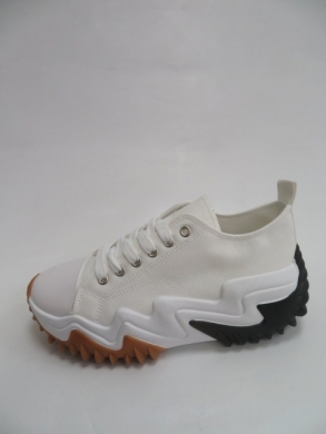 Sneakersy damskie niskie (36-41) UB07 WHITE