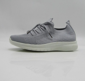 Buty sportowe damskie na płaskim (36-41) BK205 GREY