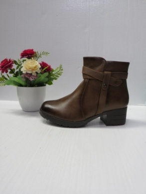 Botki damskie ocieplane na obcasie (36-41) HL61733 CAMEL