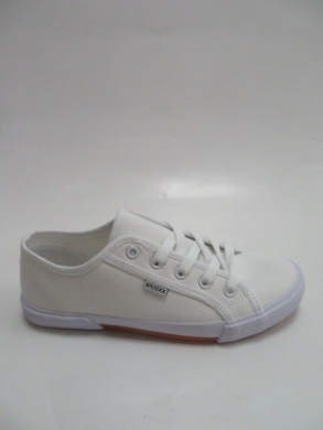 Tenisówki damskie na płaskim (36-41) 7SP 654-LS WHITE