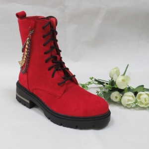 Trapery damskie ocieplane (36-41) NC1287 RED