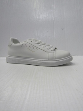 Trampki damskie na płaskim (36-41) 2357-2 WHITE