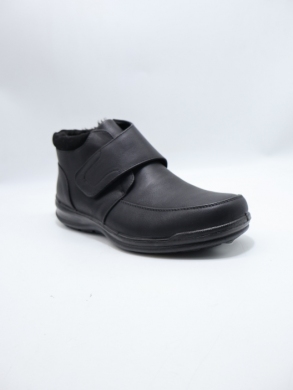Botki męskie ocieplane (40-46) 1359-1 BLACK