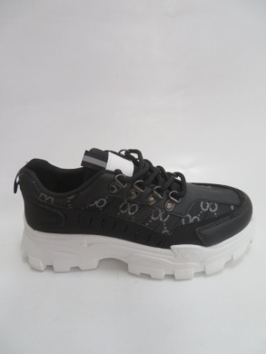 Sneakersy damskie niskie (36-41) 2221 BLACK