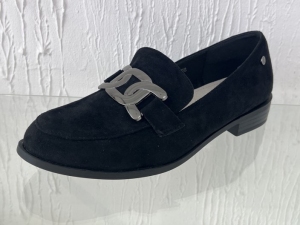 Mokasyny damskie na płaskim (36-41) GD-XR-319B BLACK