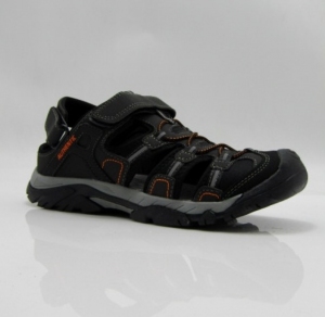 Trekkingowe damskie (36-41) 7SD 9181-R DGREY/ORANGE