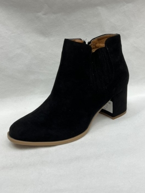 Botki damskie ocieplane na obcasie (36-41) A6208 BLACK