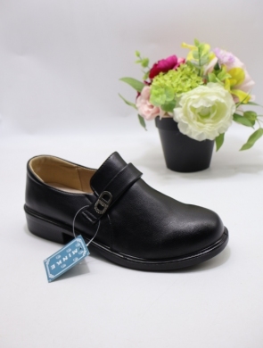 Półbuty damskie na płaskim (36-41) C609 BLACK