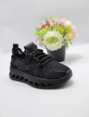 Buty sportowe damskie na płaskim (36-41) 9002 BLACK