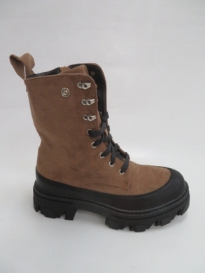 Trapery damskie ocieplane (36-41) 8502 KHAKI
