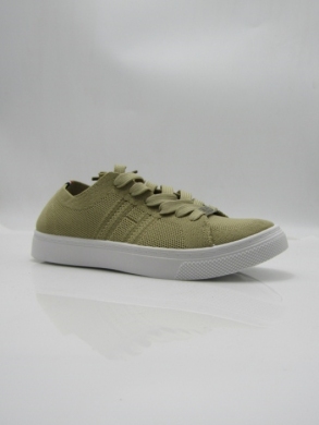 Buty sportowe damskie na płaskim (36-41) EV-353 KHAKI