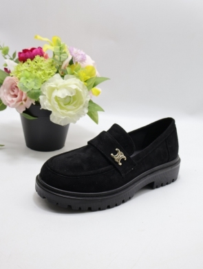 Mokasyny damskie na płaskim (36-41) LP0905 BL/MIC