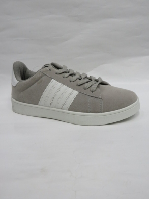 Buty sportowe damskie na płaskim (36-41) DS95-L6 LGREY