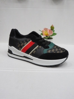 Buty sportowe damskie na płaskim (36-41) N23 BLACK