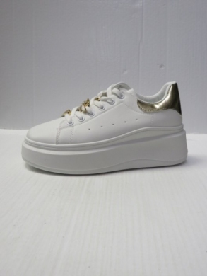Buty sportowe damskie na koturnie (36-41) A88-170 GOLD