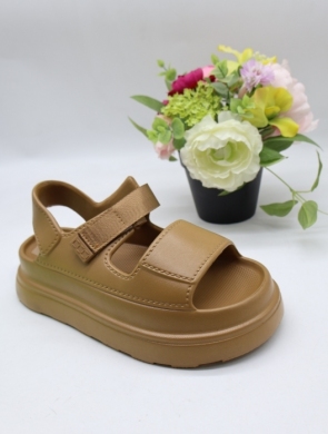 Sandały damskie na płaskim (36-41) 428 KHAKI