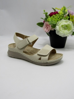 Sandały damskie na płaskim (36-42) 21289-4 BEIGE