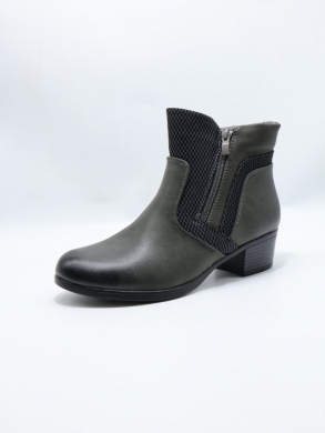 Botki damskie ocieplane na obcasie (36-41) 8688-5