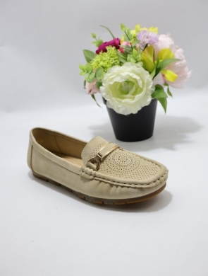 Mokasyny damskie na płaskim (36-41) ARS-95-4 BEIGE