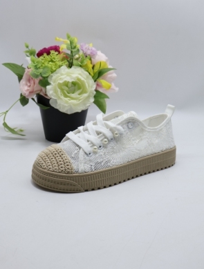 Buty sportowe damskie na płaskim (36-41) SG-225 WHITE