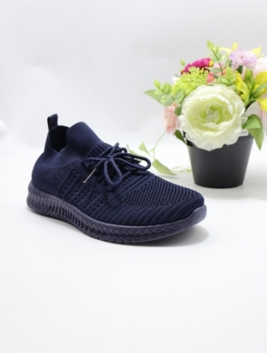 Buty sportowe damskie na płaskim (36-41) W065 BLUE