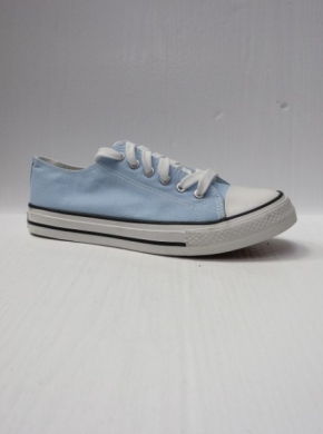 Trampki damskie na płaskim (36-41) 3916-4 S.BLUE