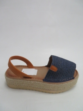 Sandały Damskie na koturnie (36-41) J79 BLUE