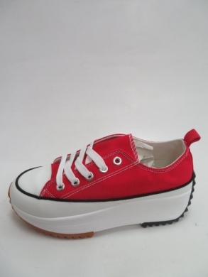 Trampki damskie na koturnie (36-41) VL137 RED