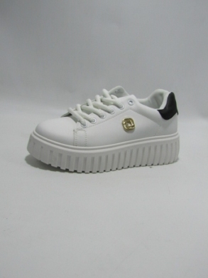 Buty sportowe damskie na płaskim (36-41) YH31 BLACK