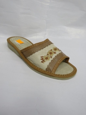 Kapcie damskie (37-41) SD109K Skórzane