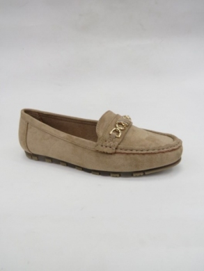 Mokasyny damskie na płaskim (36-41) 9408 KHAKI