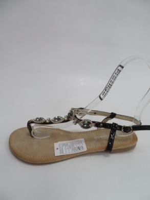 Sandały Damskie na płaskim (36-41) H8-48 BLACK
