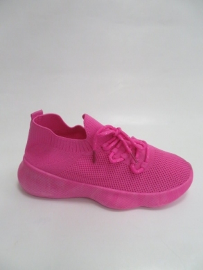 Buty sportowe damskie na płaskim (36-41) 2022 FUCHSIA