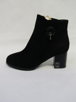 Botki damskie ocieplane na obcasie (36-41) F5028-1