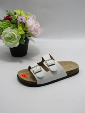 Klapki damskie na płaskim (36-41) 98-182 WHITE