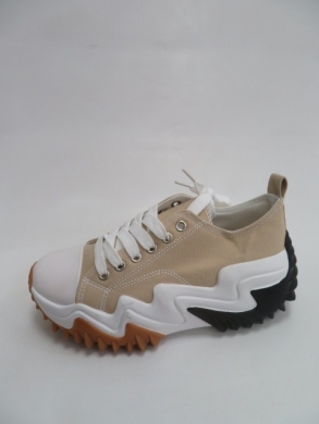 Sneakersy damskie niskie (36-41) UB07 KHAKI