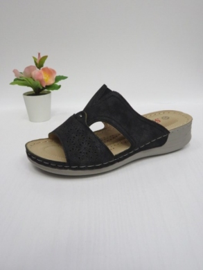 Klapki damskie na koturnie (36-41) HU502 BLACK