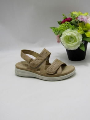 Sandały damskie na płaskim (36-42) 1296-12 LKHAKI