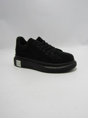 Buty sportowe damskie na płaskim (36-41) 8936 BLACK
