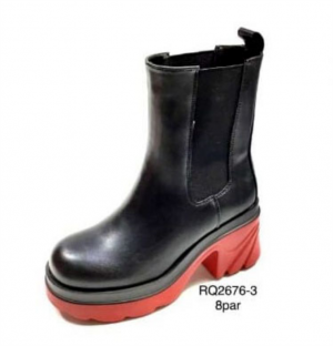 Botki damskie na płaskim (36-41) RQ2676-3