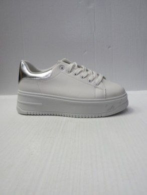 Buty sportowe damskie na płaskim (36-41) K1711 SILVER