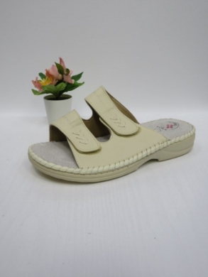 Klapki damskie na płaskim (36-41) 005 BEIGE