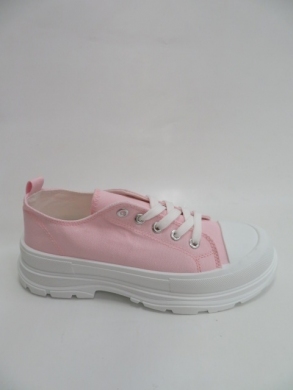 Trampki damskie na koturnie (36-41) HB-61 PINK