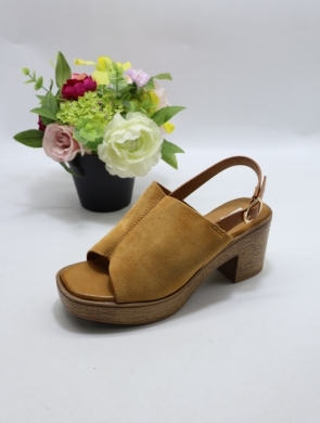 Sandały damskie na obcasie (36-41) D319 CAMEL
