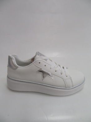 Buty sportowe damskie na płaskim (36-41) B126 SILVER