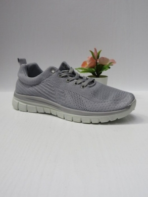 Buty sportowe damskie na płaskim (36-41) 0656 GREY