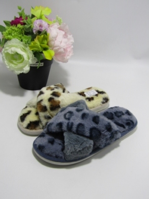 Kapcie damskie ocieplane (36-41) 2166 MIX