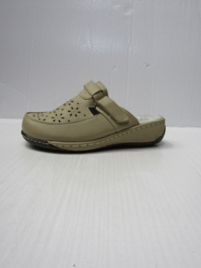 Klapki damskie na płaskim (36-42) 9710 BEIGE