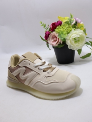 Buty sportowe damskie na płaskim (36-41) ALLS-18 BEIGE